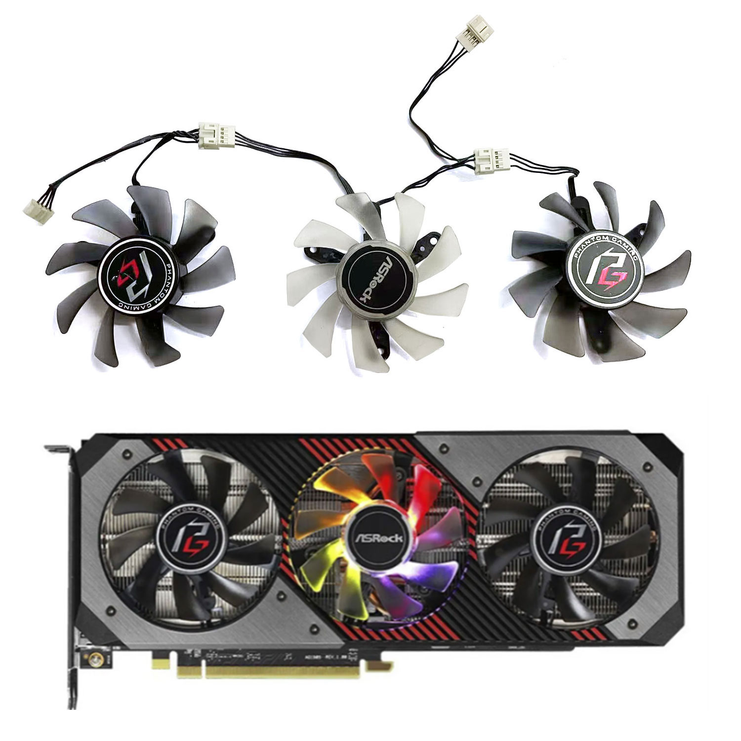 Lga1700 Itx Motherboard Ddr5 - Ventola di Raffreddamento 75MM 4PIN PVA080E12R