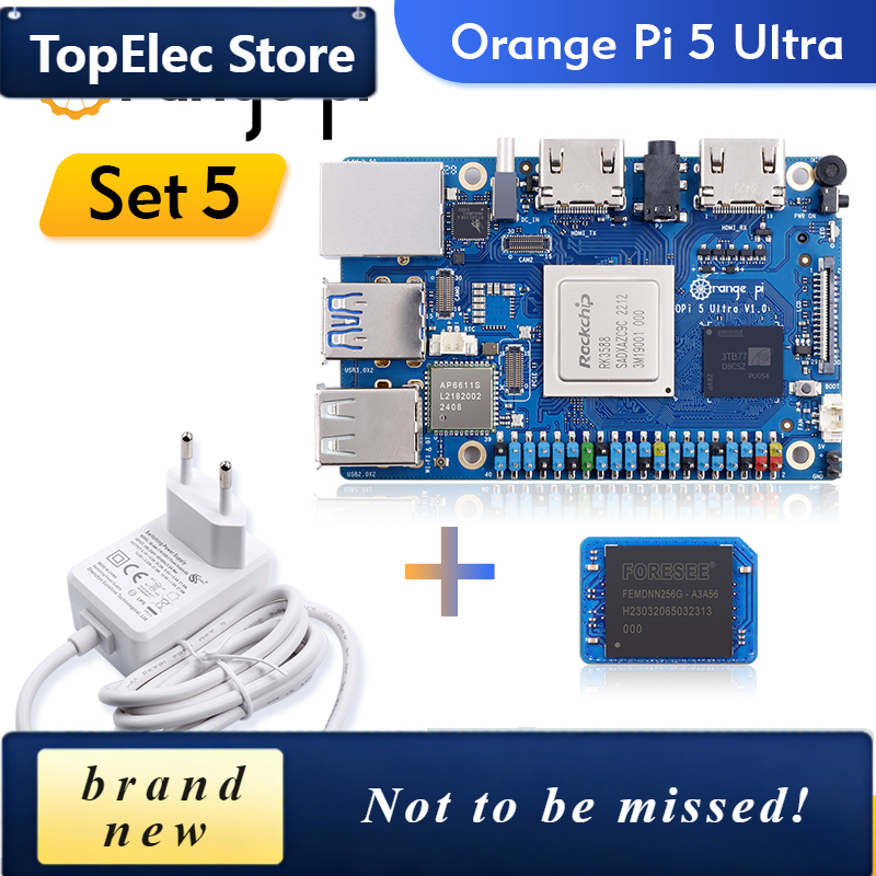 TopElec Orange Pi 5 Ultra + Al - Rockchip Rk3588 Development Board recensione e prezzo