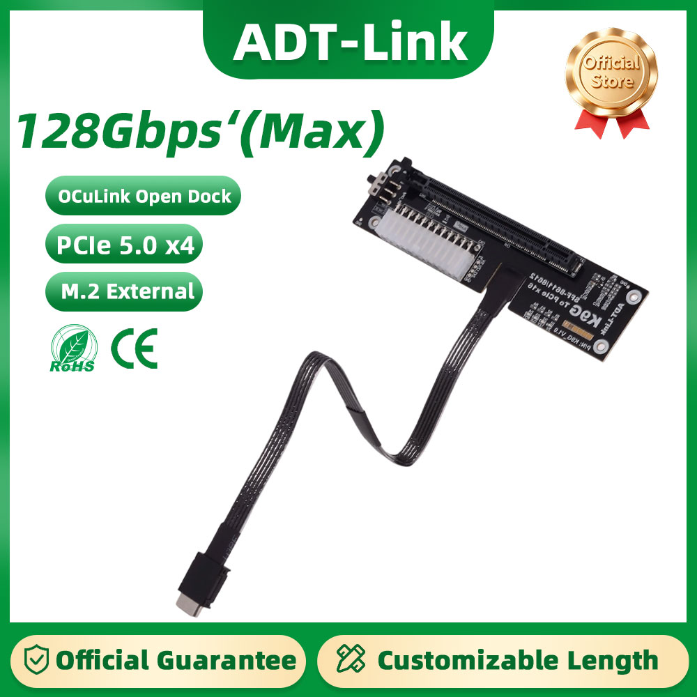 ADT-Link OCuLink GPU Dock PCIe - Oculink Egpu Mini Pc recensione e prezzo