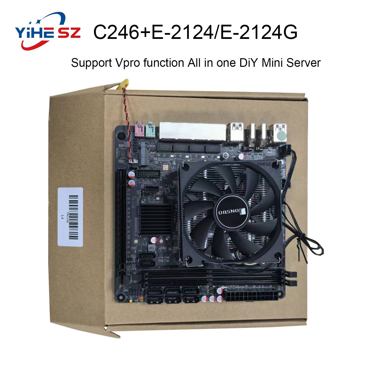 E-2124/2124G C246 Vpro NAS Sch - Nas Motherboard 8 Sata Mini Itx recensione e prezzo